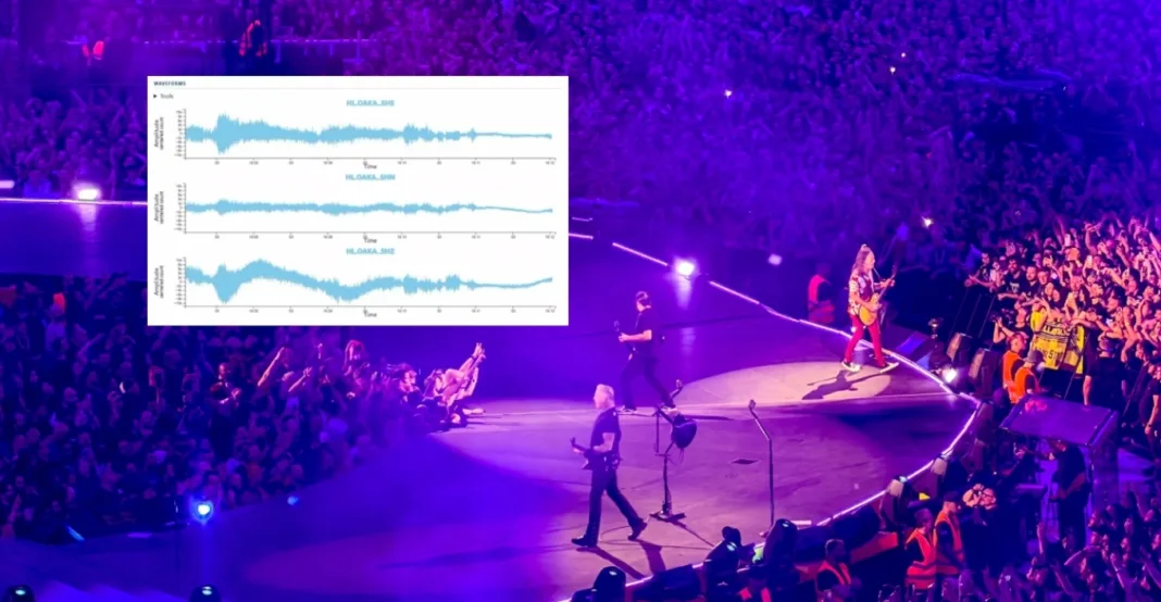Οι Metallica προκάλεσαν πραγματικό σεισμό στην Αθήνα – Τι κατέγραψε ο σεισμογράφος του Αστεροσκοπείου Οι Metallica προκάλεσαν πραγματικό σεισμό στην Αθήνα – Τι κατέγραψε ο σεισμογράφος του Αστεροσκοπείου