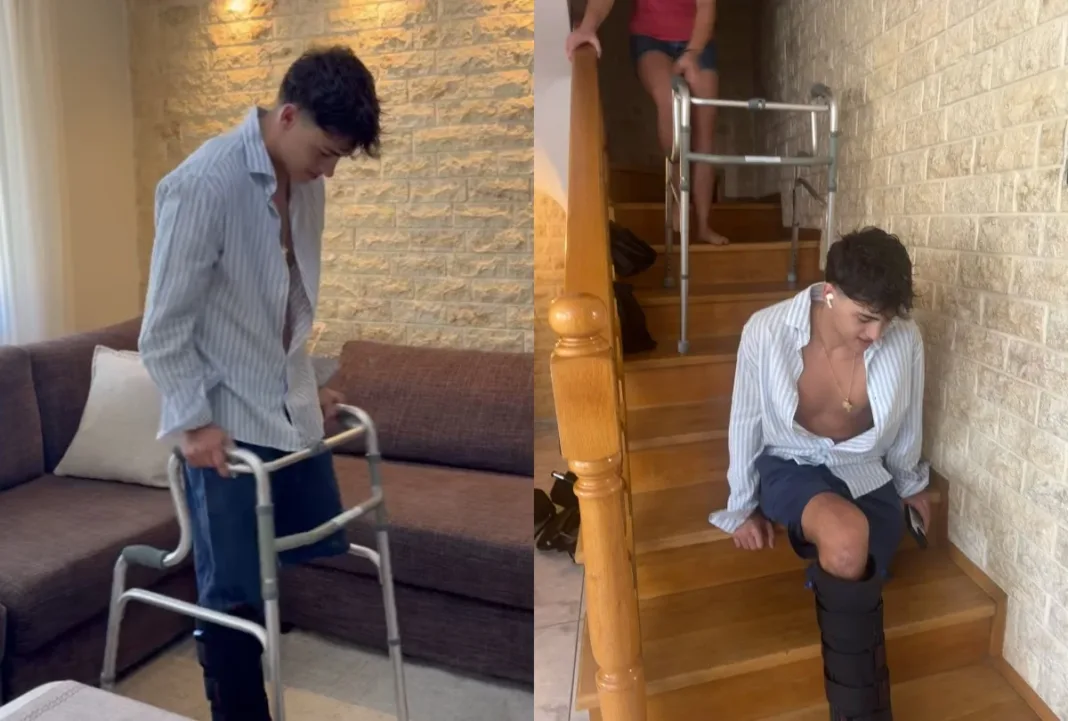 Όρθιος ξανά ο Σταύρος Φλώρος δυο μήνες μετά τον ακρωτηριασμό του Όρθιος ξανά ο Σταύρος Φλώρος δυο μήνες μετά τον ακρωτηριασμό του