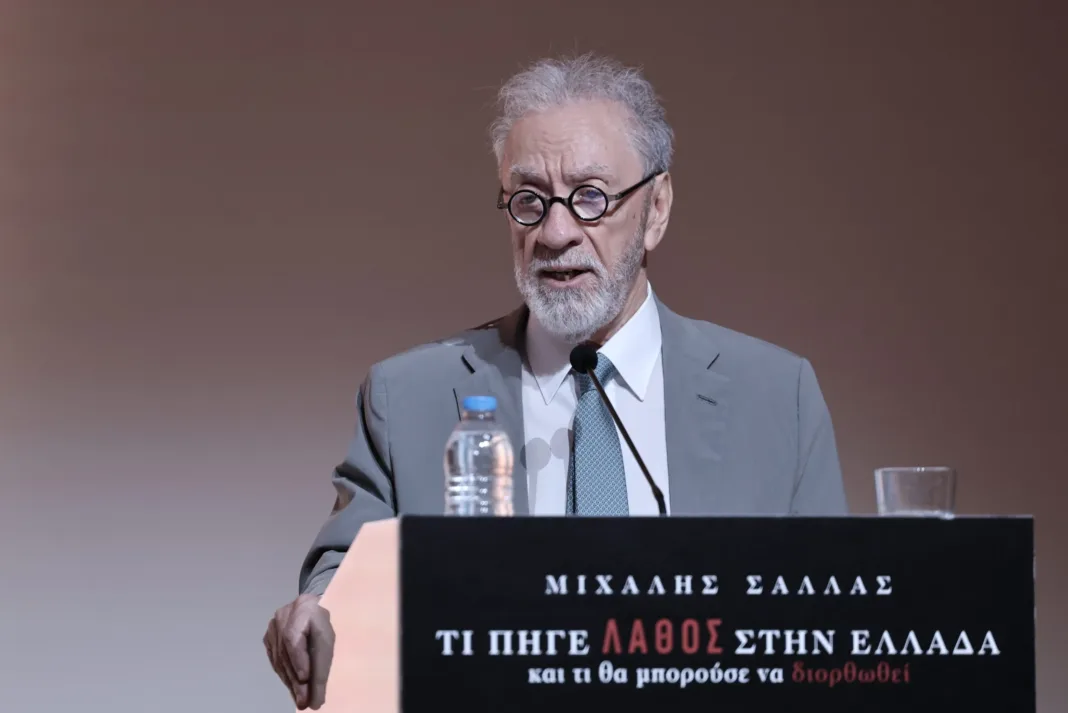 Πήγαν στον Μιχάλη Σάλλα και εκείνοι που ευθύνονταν για την πρόσκρουση της Ελλάδας στα βράχια Πήγαν στον Μιχάλη Σάλλα και εκείνοι που ευθύνονταν για την πρόσκρουση της Ελλάδας στα βράχια