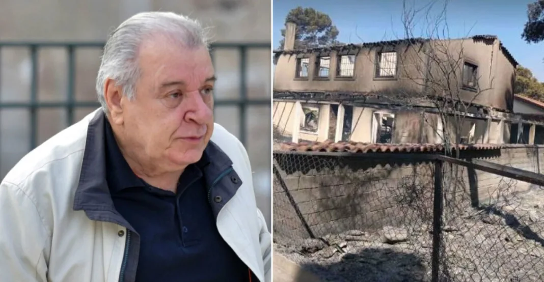 «Πήγε στράφι το αίμα που έχυσα», λέει ο Τάσος Χαλκιάς μετά την καταστροφή του σπιτιού του στο Πόρτο Γερμενό «Πήγε στράφι το αίμα που έχυσα», λέει ο Τάσος Χαλκιάς μετά την καταστροφή του σπιτιού του στο Πόρτο Γερμενό