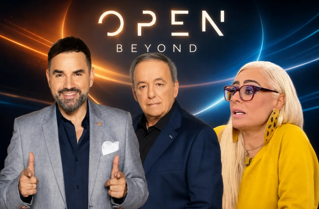 Στις 20:00 η νέα εκπομπή με Γουμενίδη, Μικρούτσικο και Καλύβα στο OPEN Στις 20:00 η νέα εκπομπή με Γουμενίδη, Μικρούτσικο και Καλύβα στο OPEN