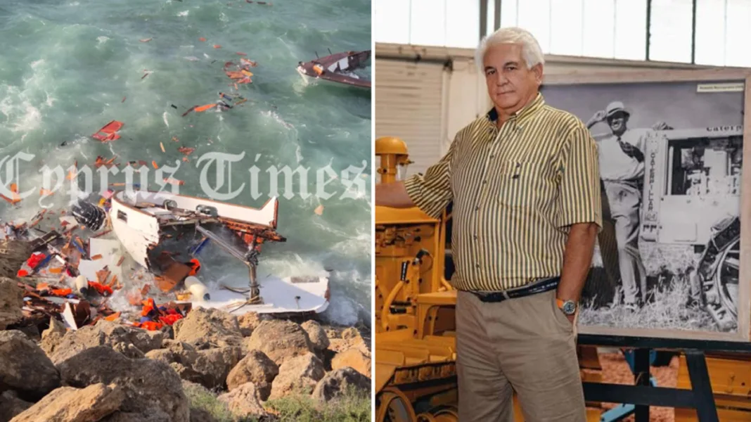 Νεκρός γνωστός επιχειρηματίας από την κακοκαιρία στην Κύπρο: Το σκάφος του διαλύθηκε στα βράχια (Βίντεο) Νεκρός γνωστός επιχειρηματίας από την κακοκαιρία στην Κύπρο: Το σκάφος του διαλύθηκε στα βράχια (Βίντεο)