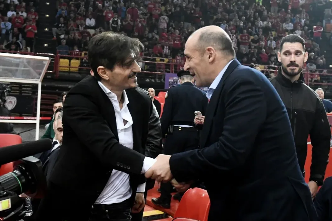 Ολυμπιακός – Παναθηναϊκός, EuroLeague: Στο ίδιο τραπέζι Αγγελόπουλοι – Γιαννακόπουλος: Τι θα συζητηθεί στο Κόμο Ολυμπιακός – Παναθηναϊκός, EuroLeague: Στο ίδιο τραπέζι Αγγελόπουλοι – Γιαννακόπουλος: Τι θα συζητηθεί στο Κόμο